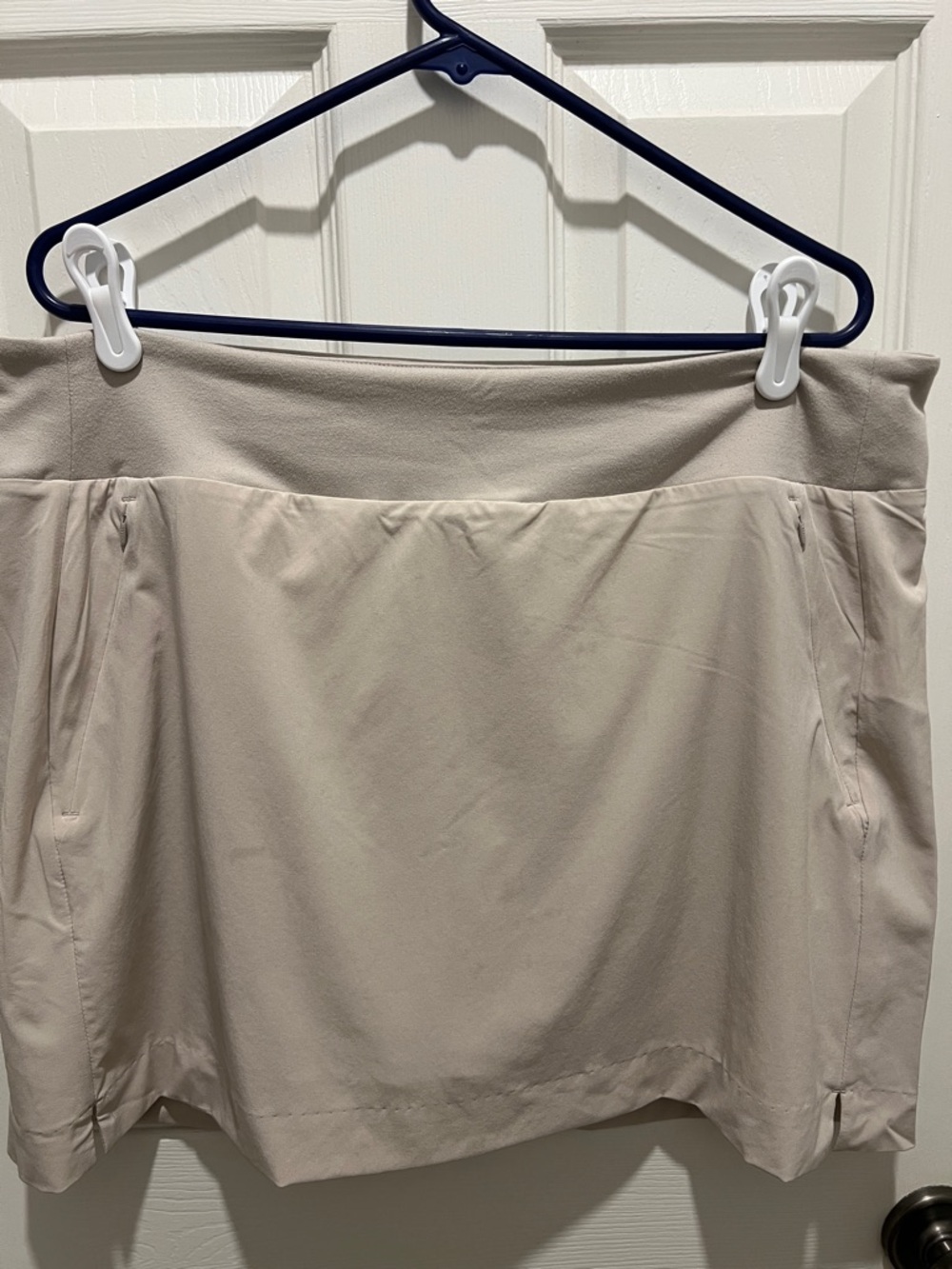 Athleta Skort, size 16, light khaki color. Like new! Never worn, no tags.